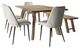 Jofran Inc. Reclamation Salvaged 6-Piece Brown/Macey Natural Dining Set-0