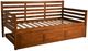 Kodiak Furniture Boho Barbados Twin Daybed with Trundle-0