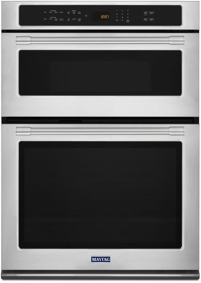 Maytag® 30" Fingerprint Resistant Stainless Steel Electric Built In Oven/Micro Combo-0