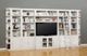 Parker House® Boca 9-Piece Cottage White Entertainment Wall with Corner Bookcases-1