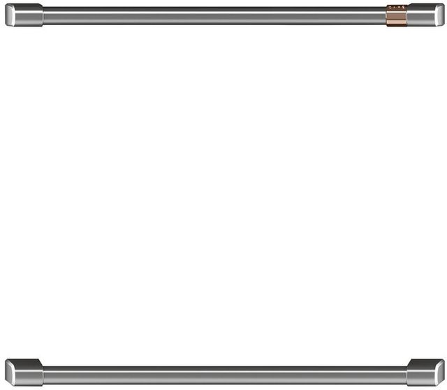 Café™ Brushed Stainless Steel Double Wall Oven Handles-0