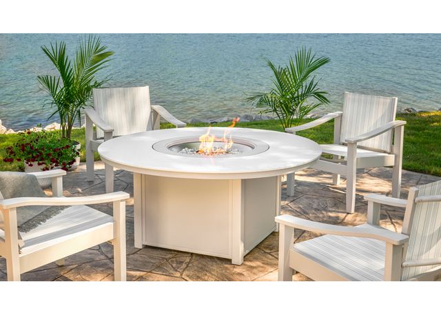 Telescope Casual 54" Round Origins Top Fire Table-2