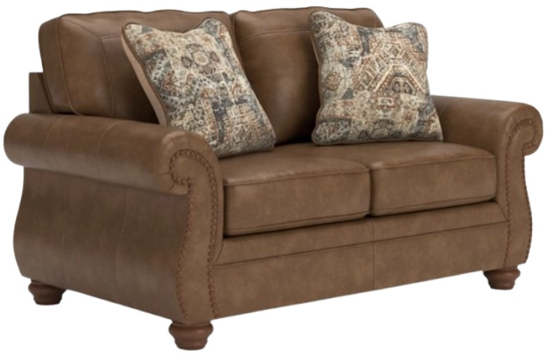 Signature Design by Ashley® Chasemore Earth Loveseat | Miskelly