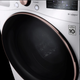 LG White Front Load Washer & Electric Dryer Laundry Pair-5