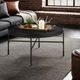 Linon Sandoval Black Coffee Table-1