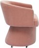 TOV Furniture Kristen Pink Rolling Desk Chair-4