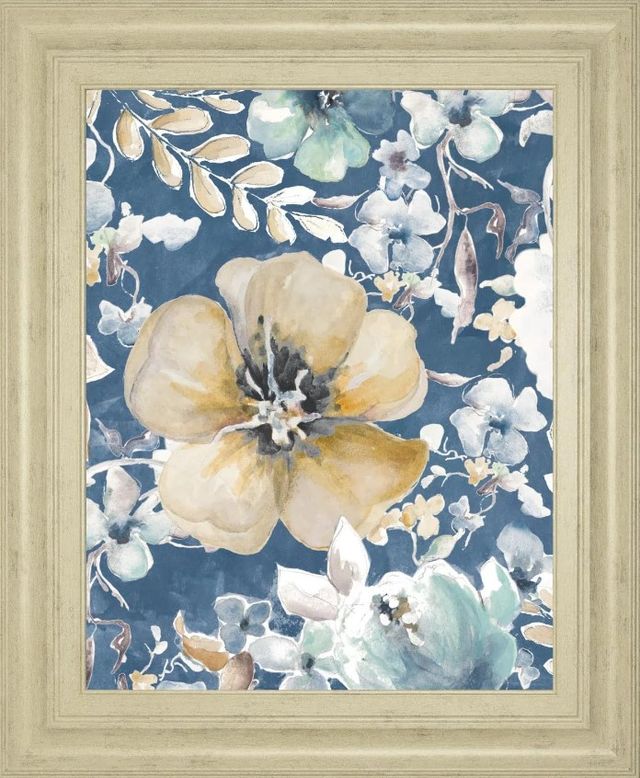 Classy Art Indigo Beautiful I by Patricia Pinto Wall Art-0
