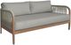 Meridian Furniture Maui Gray Fabric Outdoor Loveseat-0