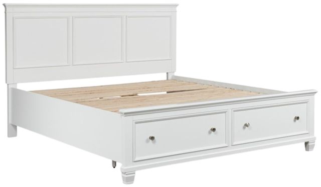 Signature Design by Ashley® Fortman White King Panel Storage Bed-0