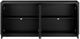 Crestview Hadley Black 4-Door Sideboard-3