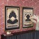 Crestview Golden 2-Piece Deco Wall Art Set-3