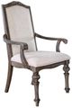 Furniture of America® Arcadia 2-Piece Rustic Natural Dining Arm Chair Set-0