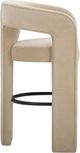 TOV Furniture Malone Taupe Chenille Bar Stool-4