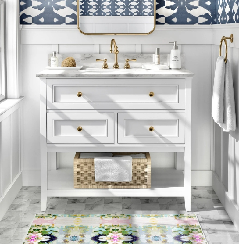 Laura Park Designs Nantucket Bloom Floor Mat - Thumbnail 5