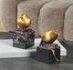 Uttermost® Golden Finch 2-Piece Black/Brass Bird Figurine Set-2