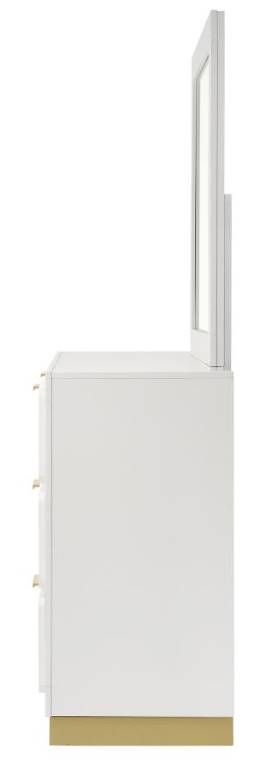 Coaster® Caraway White Dresser and Mirror-3