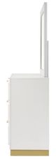 Coaster® Caraway White Dresser and Mirror-3