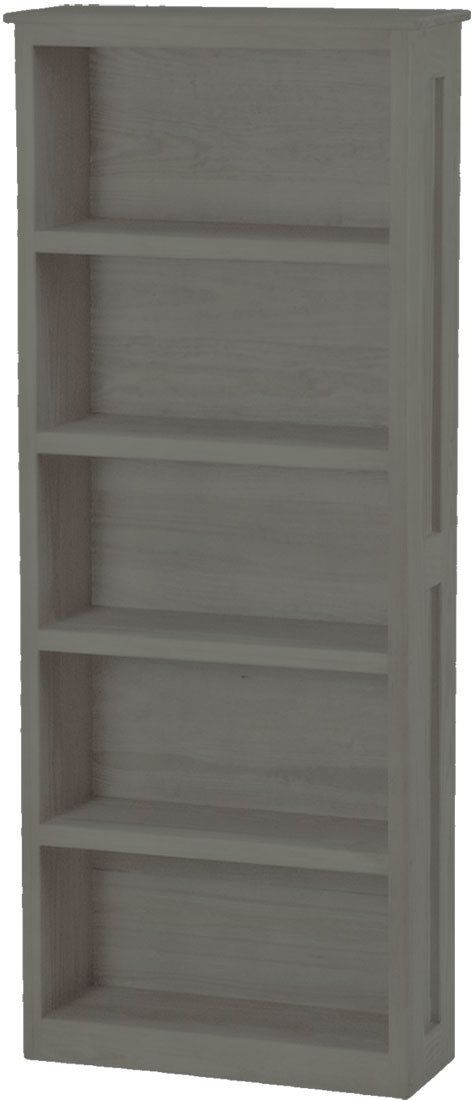 Crate Designs™ Furniture Graphite Bookcase-0