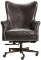 Fairfield® Plaza 66 Black/Chocolate Office Swivel Chair-1