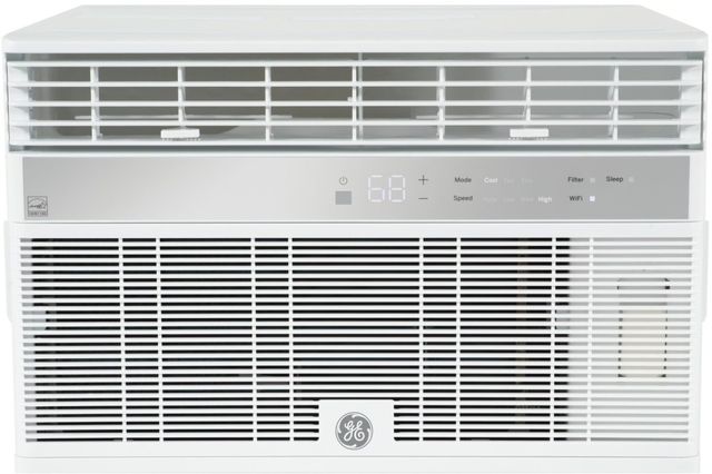 GE® 8,000 BTU White Window EZ Mount Smart Room Air Conditioner-0
