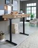 aspenhome® Emerson Light Elm 60" Lift Desk-3