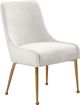 Meridian Furniture Owen Cream Velvet Dining Chair-0