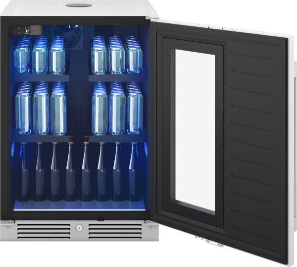 Zephyr Presrv™ 24" Stainless Steel Kegerator & Beverage Cooler-8