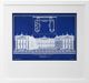 Stylecraft Dann Foley Lifestyle Cambridge in Perspective Blue/White Wall Art-0