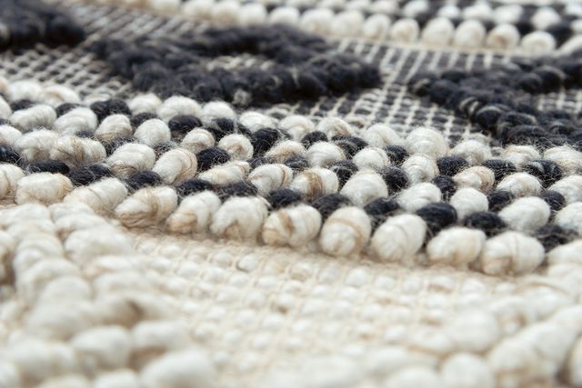 Rizzy Home Capri Neutral 5'x8' Rectangular Rug-3