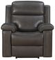 BarcaLounger® Leon Matteo Smokey Gray Power Recliner-2