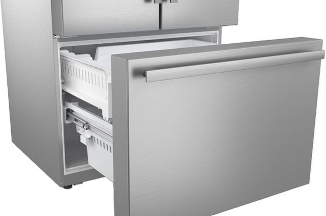 Sharp® 36 in. 28.9 Cu. Ft. Stainless Steel French Door Refrigerator-9