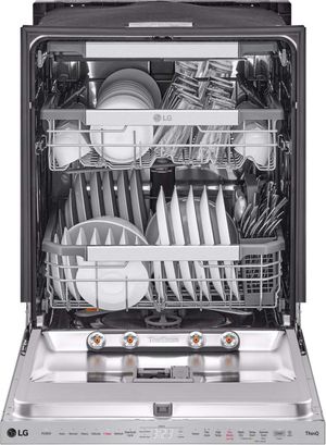 LG 24 inch PrintProof Stainless Steel Top Control Built In Dishwasher LG 24 inch PrintProof Stainless Steel Top Control Built In Dishwasher