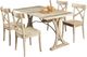 Elements International Callista 5-Piece Beach Folding Dining Set-0