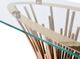 VIG Furniture Modrest Paxton Chrome/Rose Gold Modern Console Table-4