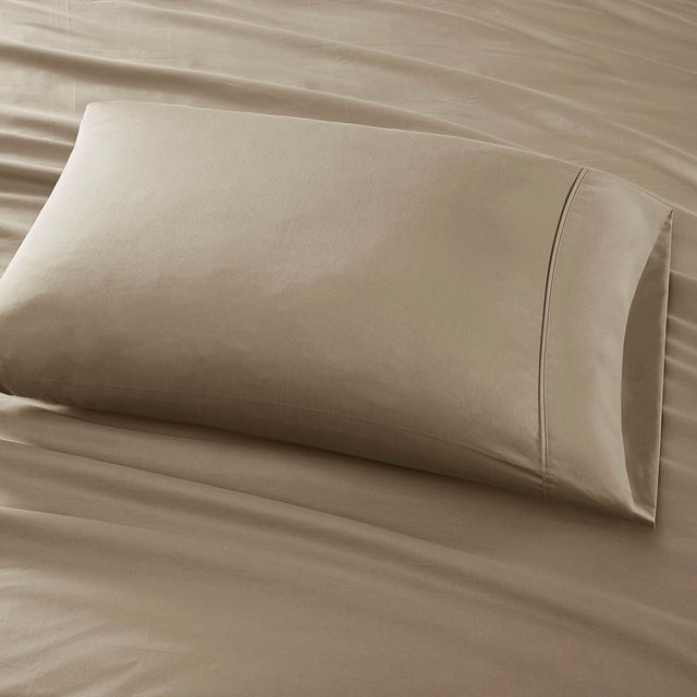 Olliix by Madison Park Stone California King 600 Thread Count 100% Pima Cotton Sheet Set-2
