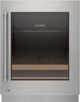 Sub-Zero Stainless Steel Glass Door Panel With Lock - Pro Handle, Right Hinge-0