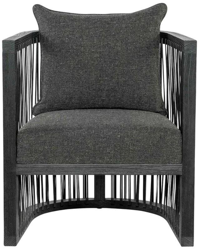Hooker® Furniture CC Wilde Charred Black-Lovegood Kohl Club Chair-1