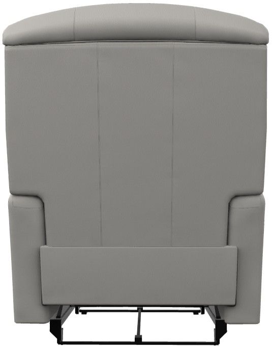 La-Z-Boy® Reed Oyster Leather Manual Wall Recliner-4