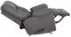 Franklin™ Wessex Cowboy Graphite Fabric Manual Recliner-1
