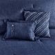 Olliix by Woolrich Blue Queen Perry Oversized Denim Comforter Set-3