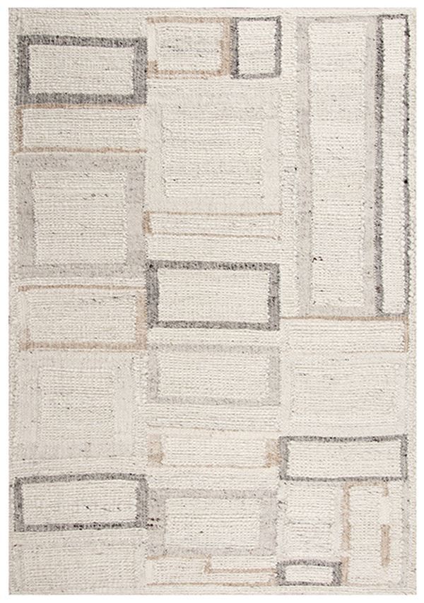 Rizzy Home Nova Neutral 5'x8' Rectangular Rug-0