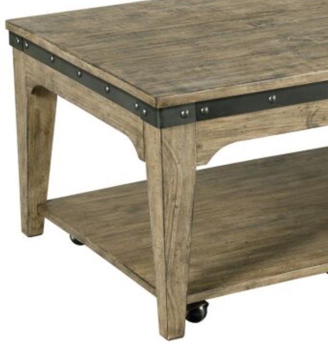 Kincaid® Plank Road Artisan's Stone Cocktail Table-1