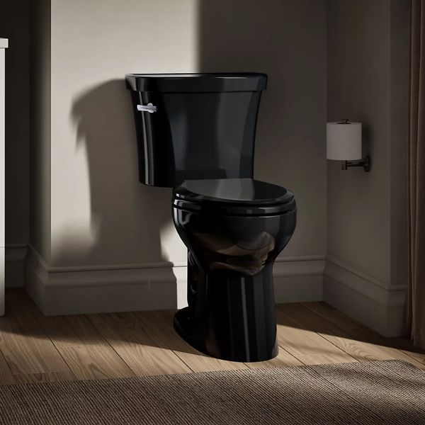 KOHLER® Highline® Black 2-Piece 29" Elongated Toilet, 1.28 Gpf-2