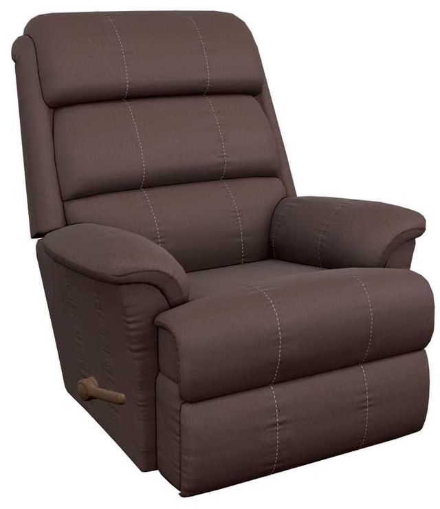 La-Z-Boy® Astor Chestnut Leather Manual Wall Recliner-0