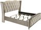 Coaster® Lorient 4-Piece Ivory/Camel Queen Bedroom Set-1