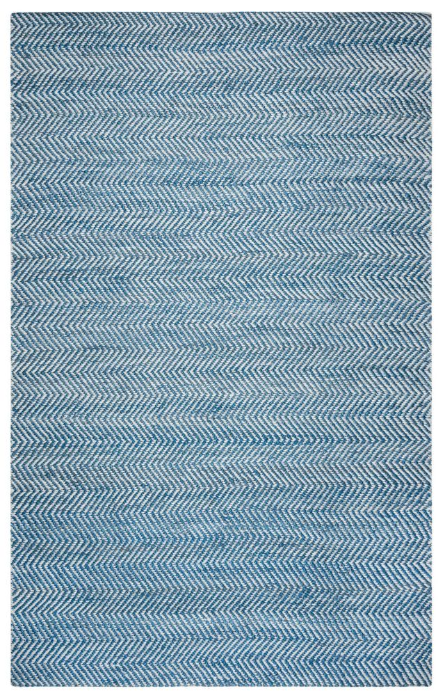Rizzy Home Ellington Blue 2'6" x 8' Runner Rug-0