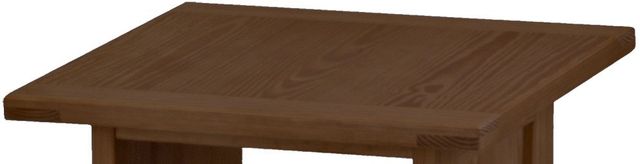 Crate Designs™ Furniture Brindle Lacquer Top Corner Table-1