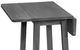 John Thomas Furniture® Destinations Heather Gray Drop Leaf Side Table-1