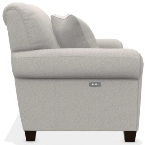 La-Z-Boy® Bennett duo® Chalk Power Reclining Loveseat-2