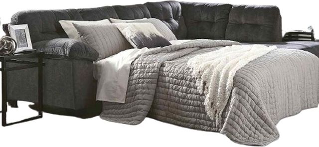 Signature Design by Ashley® Accrington 2-Piece Granite Right-Arm Facing Sofa Sleeper Sectional and Chaise-0